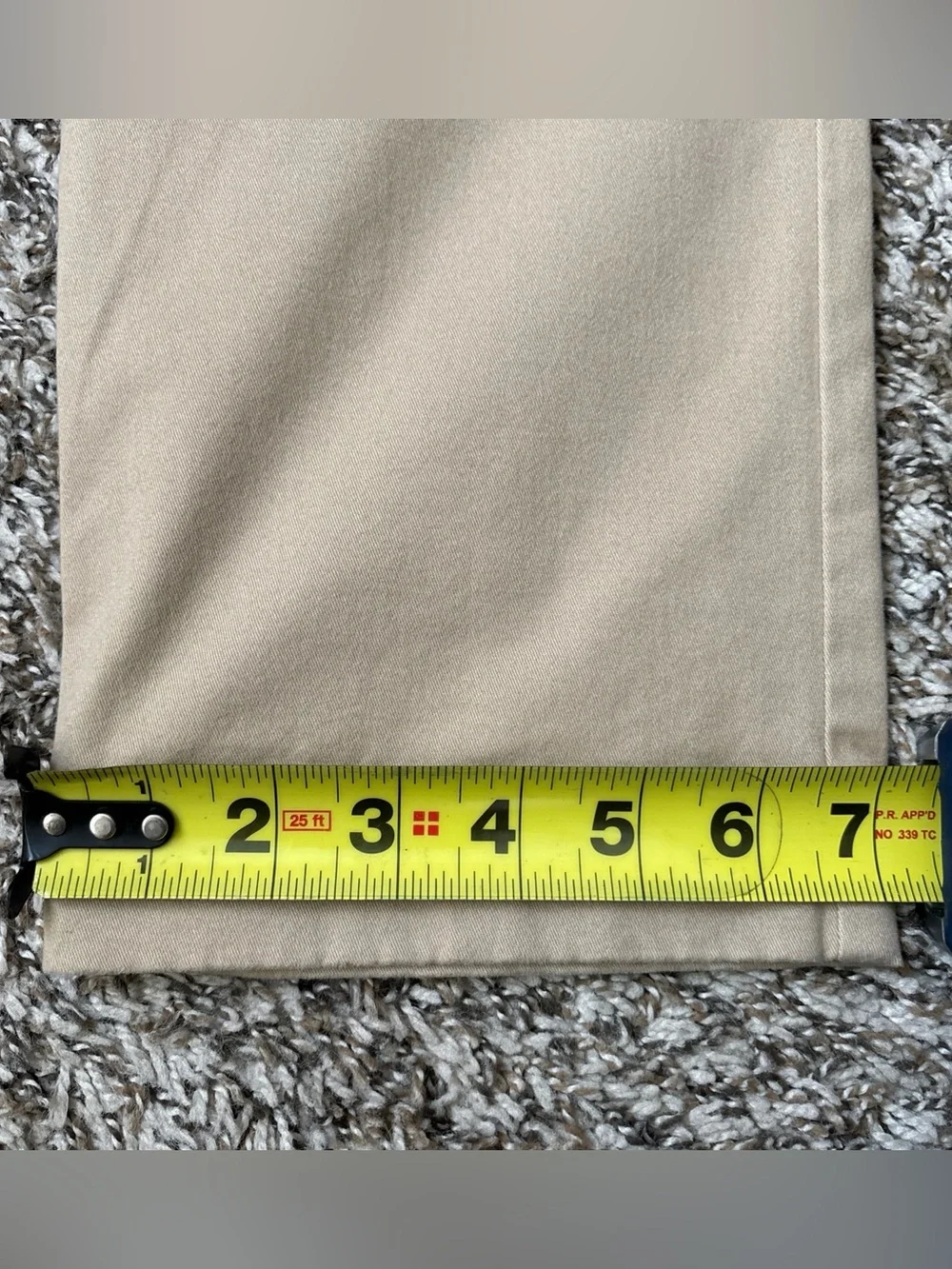J. Crew Tan Khaki Cotton-Blend Pants